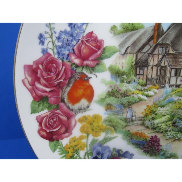Reco English Country Garden And Dutch Country Garden 9 1/4" Plates Dot Barlowe - Picture 5 of 16